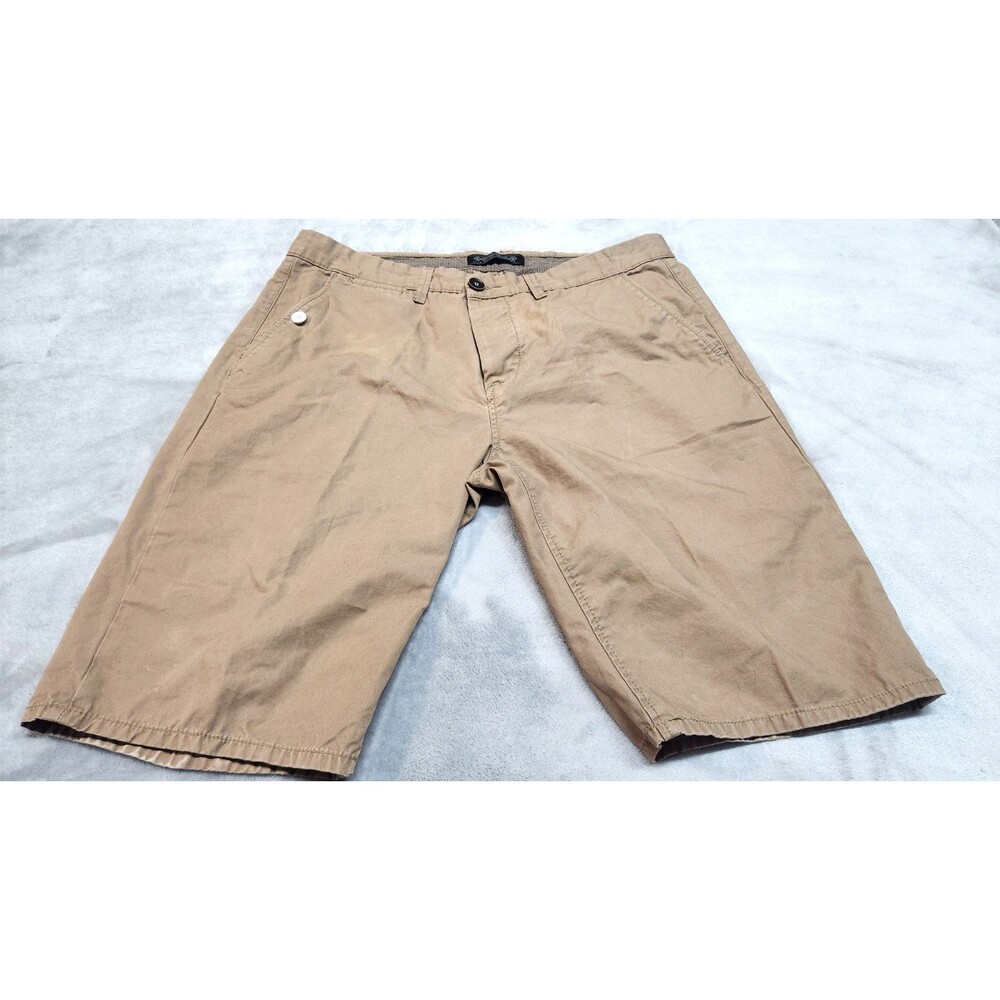 Bonobos‎ Men's Size 46 Brown Stretch Washed Chino Shorts